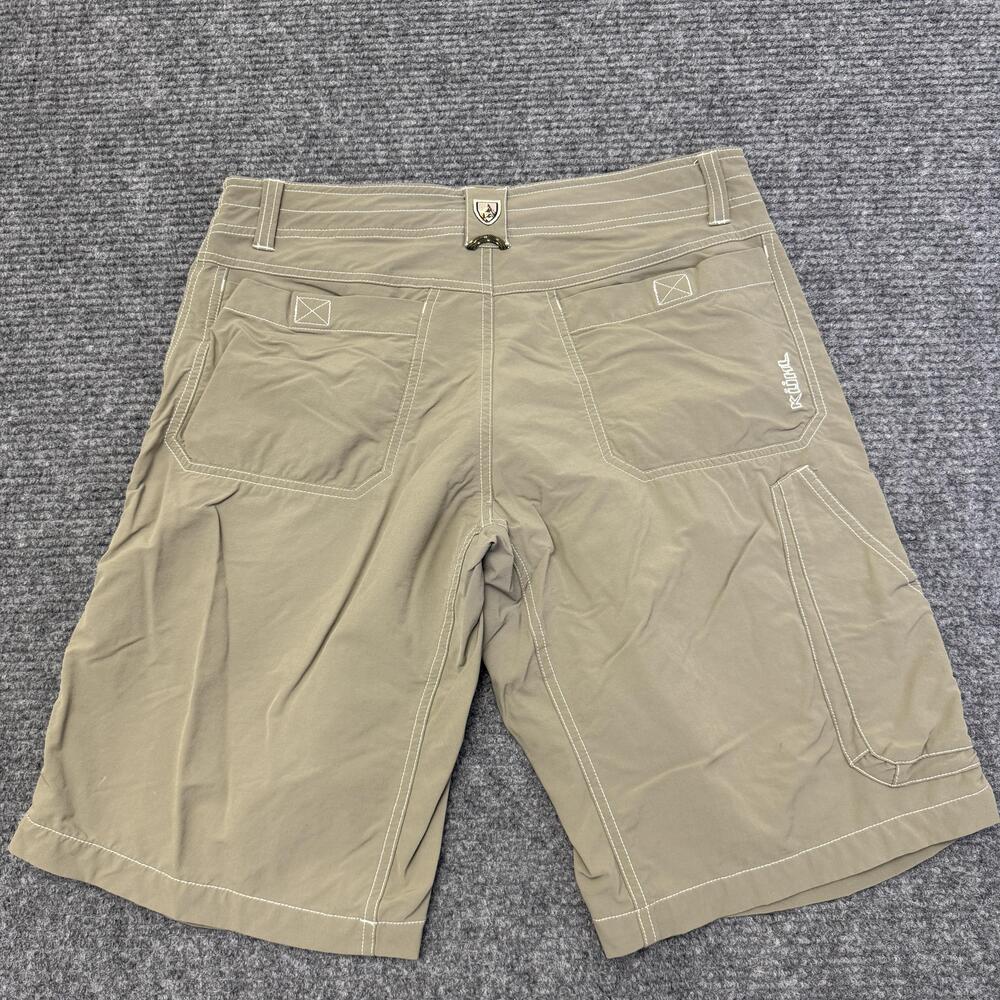 Kuhl Shorts Mens 32 Beige Cargo Hiking Outdoor Performance Stretch 11 Inseam - Picture 15 of 16